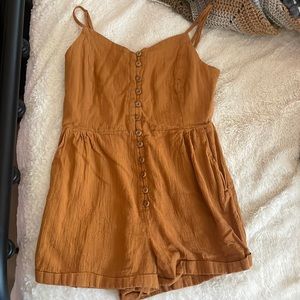 Orangish Romper